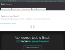Tablet Screenshot of membalagens.com.br